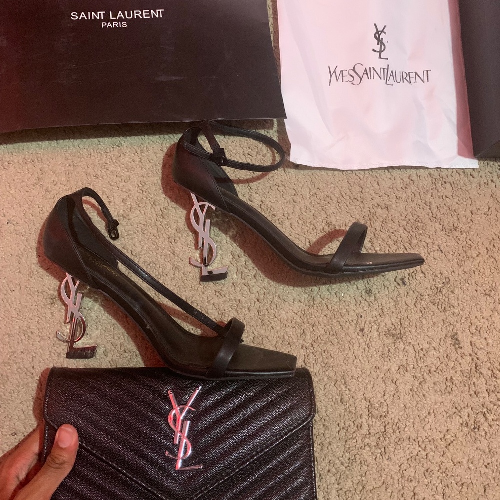 Saint Laurent Heels and Saint Laurent Purse Bundle - Picture 2 of 3